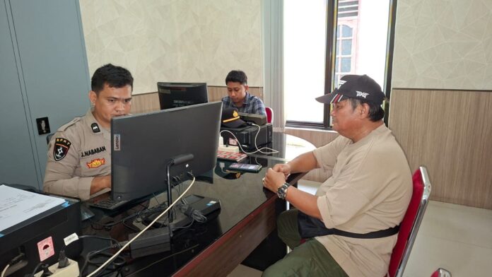 Wartawan Korban Melaporkan ke Polres Batubara