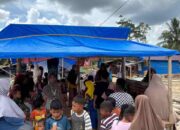 Dusun Kreatif Ajak Anak Penyintas Banjir Bermain dan Makan Bersama di Sekumur