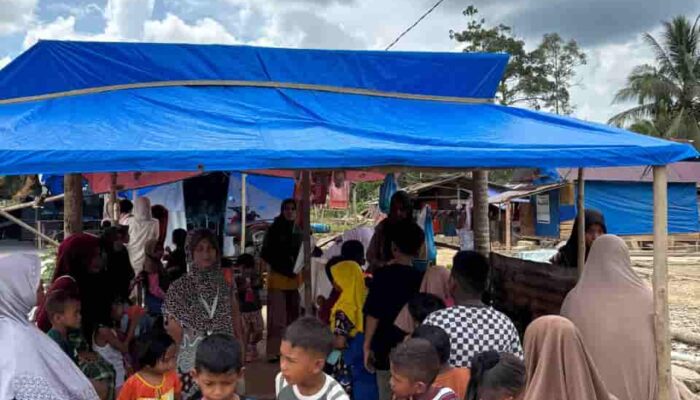 Dusun Kreatif Ajak Anak Penyintas Banjir Bermain dan Makan Bersama di Sekumur