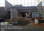 Diduga Belum Miliki PBG, Bangunan di Jalan Sei Denai Berdiri Kokoh