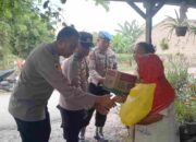 Atensi AKBP Jhon Sitepu, SIK, MH, Kapolsek Perbaungan Salurkan Bansos Ramadan untuk Korban Kebakaran di Sergai