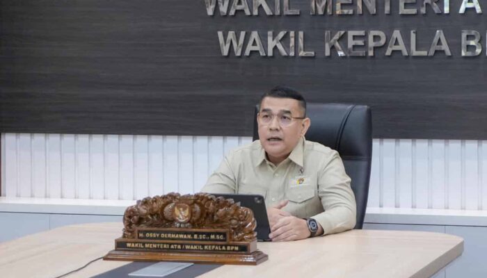 Wamen ATR/Waka BPN Apresiasi Peran Strategis MAPPI dalam Sistem Penilaian Nasional