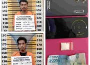 Dua Warga Asal Simalungun Diringkus Sat Resnarkoba Polres Tebing Tinggi dalam Kasus Peredaran Sabu