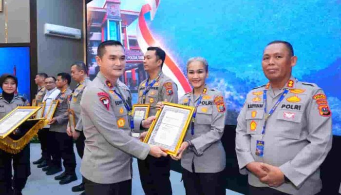 Rapim Polda Sumut 2026, Kapolres Pematangsiantar Raih Penghargaan IKPA Sempurna
