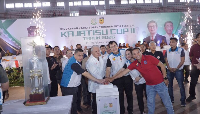 Dr. Harli Siregar Buka Secara Resmi Kejuaraan Karate Kajatisu Cup II Tahun 2026