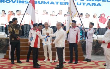 Dukung Program Jaga Desa, Kajati Sumut Dampingi Jamintel pada Pengukuhan Pengurus ABPEDNAS se-Sumut
