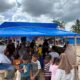 Dusun Kreatif Ajak Anak Penyintas Banjir Bermain dan Makan Bersama di Sekumur
