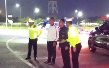 Cegah Gangguan Kamtibmas, Kapolres Batubara Pimpin Patroli Subuh