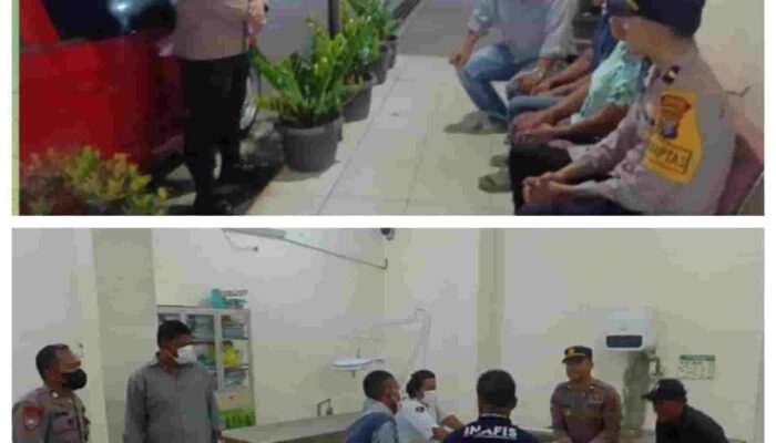 Polres Tebing Tinggi Evakuasi Mayat Mengambang di Sungai Lagunda ke RS Bhayangkara