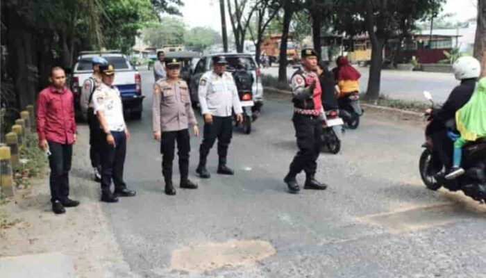 Jelang Operasi Ketupat Toba 2026, Polres Tebing Tinggi Cek Pos dan Titik Rawan Kecelakaan
