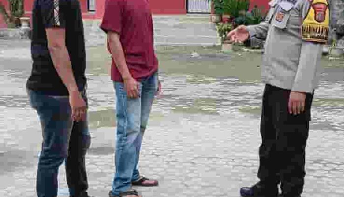 Polsek Sei Tualang Raso Sambangi Warga Lewat Program Door to Door