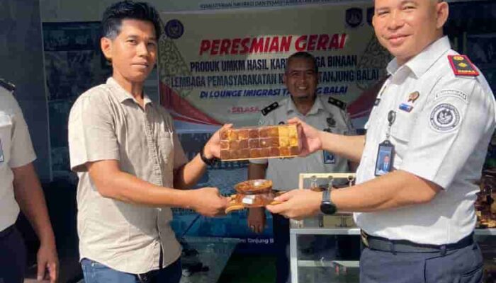 Lapas Tanjung Balai Asahan dan Imigrasi Resmikan Gerai UMKM Karya Warga Binaan