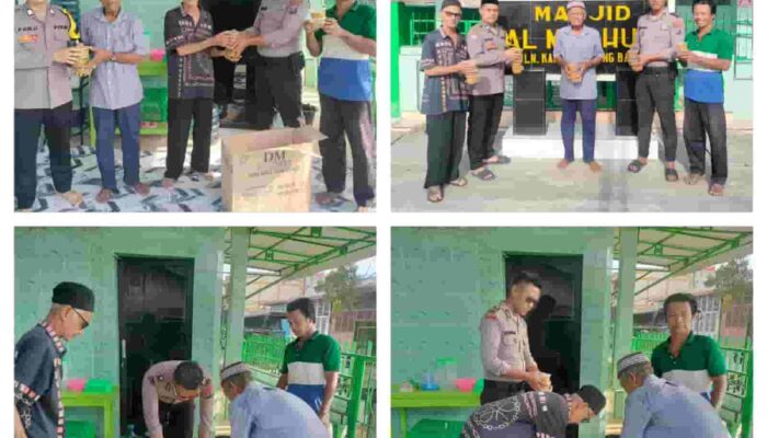 Polres Tanjungbalai Tebar Kebaikan, Bagikan Ratusan Porsi Takjil ke Masjid-Masjid