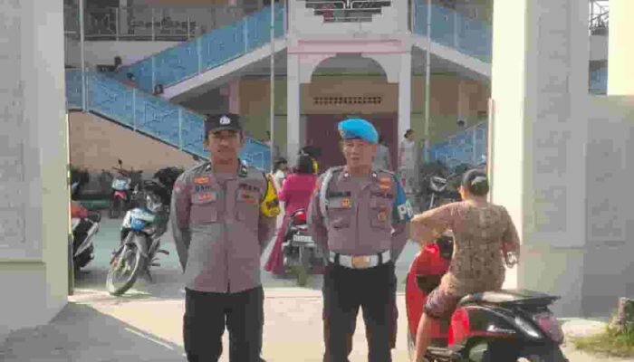 Pastikan Ibadah Minggu Berlangsung Aman dan Nyaman, Polres Tanjungbalai Lakukan Pengamanan di Sejumlah Gereja