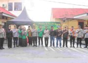 Kapolres Tebing Tinggi Bersama KBPP Polri dan PC HIMMAH Berbagi Takjil