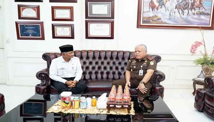 Harli Siregar Sampaikan Dukungan Pemulihan dan Rehabilitasi Sumut Pasca Bencana Saat Kunjungan Menteri PU RI ke Kejati Sumut