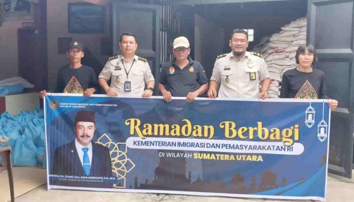 “Ramadhan Berbagi”, Jajaran Kemenimipas Sumut Salurkan 4.000 Paket Bantuan untuk Masyarakat