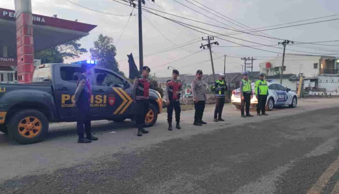 Pastikan Mudik Aman, Polsek Tanjungbalai Utara Kawal Ketat Stasiun Kereta Api