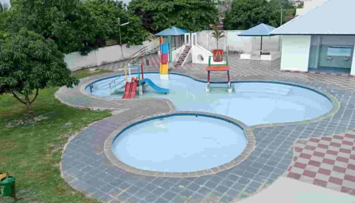 Air Kolam Renang Sempat Berwarna Hijau, Ini Penjelasan Kadispora Tebing Tinggi