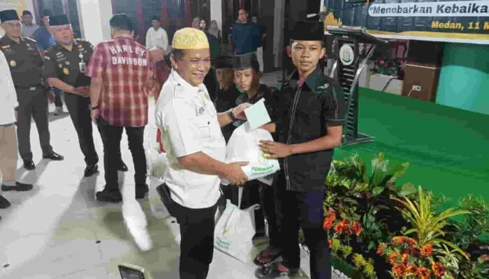 Forwaka Sumut Gelar Safari Ramadhan, Santuni Anak Yatim Piatu di Kejati Sumut
