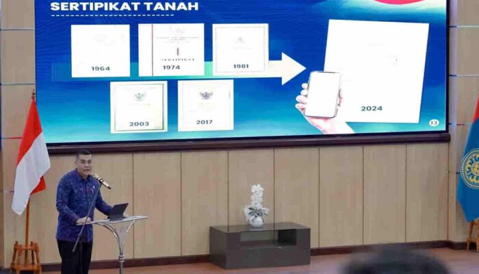 Wamen ATR/BPN Ossy Dermawan Bahas Digitalisasi Layanan Pertanahan di Universitas Udayana