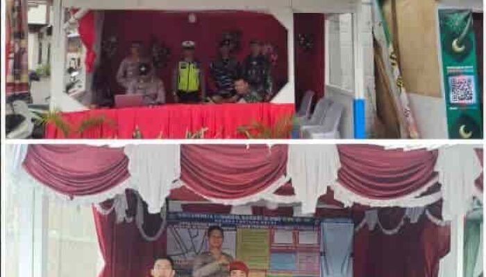 Pastikan Mudik Aman, Personel Polres Tanjungbalai Siaga di Pos Pam dan Pos Yan Operasi Ketupat Toba 2026