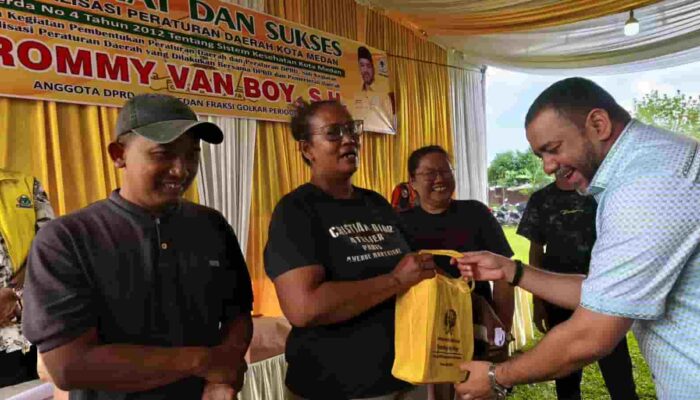 Rommy Van Boy Pastikan Akses Kesehatan Warga Medan