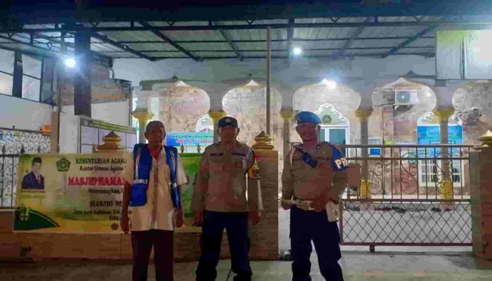Pastikan Ibadah Nyaman, Polres Tanjungbalai Perketat Pengamanan Salat Tarawih