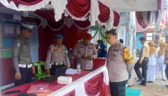 Pastikan Kehadiran Personel, Sipropam Polres Tanjungbalai Cek Kesiapan Pospam dan Pos Terpadu