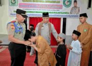 Siswa SIP Polres Tanjung Balai Gelar Bakti Sosial di Ponpes Yatim Dhuafa Al-Istiqomah