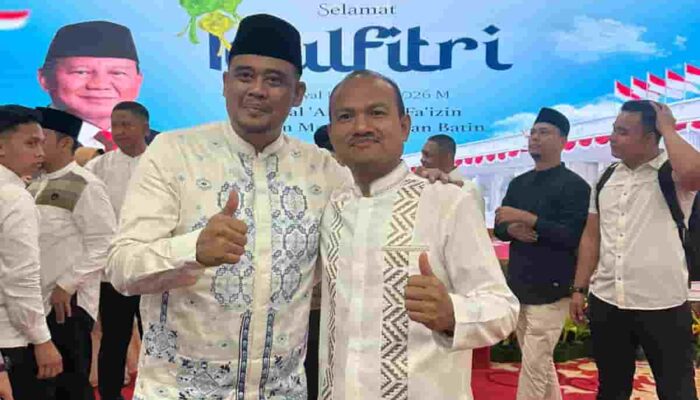 Wali Kota Tanjungbalai Hadiri Halalbihalal Bersama Gubsu Bobby Nasution