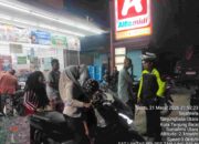 “Polantas Menyapa”: Sat Lantas Polres Tanjung Balai Sambangi Pedagang