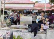 Pastikan Arus Balik Aman, Sat Binmas Polres Tanjung Balai Sambangi Penumpang di Terminal Batu 7