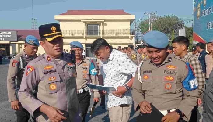 Pasca Lebaran Idul Fitri, Wakapolres Tanjungbalai Cek Kehadiran Personel