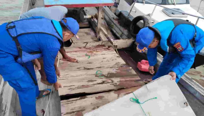 Jaga Keamanan Laut, Sat Polairud Polres Tanjung Balai Periksa Kapal Nelayanx