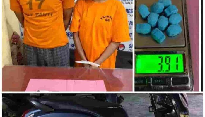 Tangkap!!Sat Narkoba Polres Tanjung Balai Ungkap Kasus Peredaran Ekstasi, Dua Pelaku Diamankan