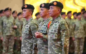 Resmi!Pangdam Jaya Kini Dijabat Jenderal Bintang Tiga, Panglima TNI Pimpin Kenaikan Pangkat 57 Pati