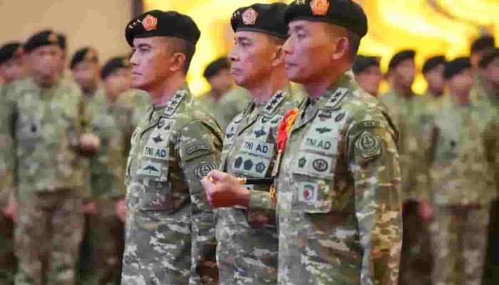 Resmi!Pangdam Jaya Kini Dijabat Jenderal Bintang Tiga, Panglima TNI Pimpin Kenaikan Pangkat 57 Pati