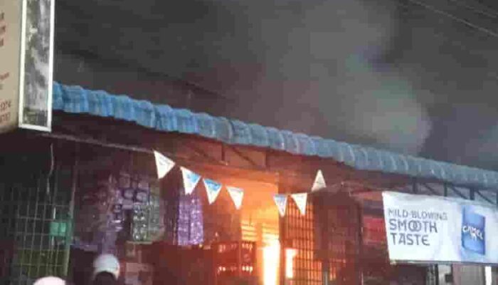 Dua Bangunan Terbakar di Medan Selayang, Diduga Akibat Korsleting Listrik