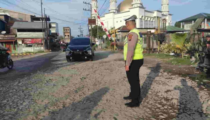 Cegah Balap Liar dan Kejahatan Jalanan, Sat Lantas Polres Tanjung Balai Gelar Patroli Sore