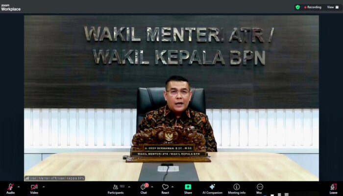 Wamen ATR/BPN Tegaskan Target Progresif Penyelesaian Berkas Layanan Pertanahan Akhir Maret 2026