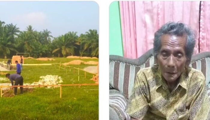 Karsianus Purba: Tanah Lapang Bola Gunung Rante Dibeli Dari Swadaya Masyarakat, Bukan Aset Desa 