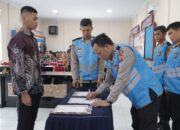 Polres Tanjungbalai Gelar Pakta Integritas Penerimaan Polri 2026