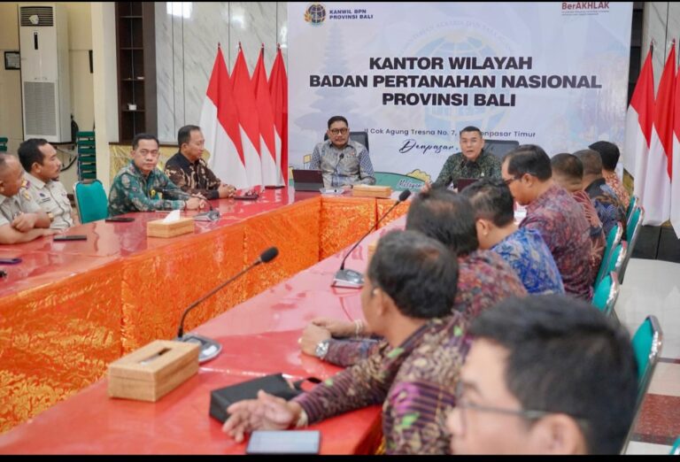 Wamen ATR/BPN Apresiasi Kinerja Jajaran di Bali, Tekankan Peningkatan Kualitas Pelayanan dan Data Pertanahan