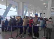 Polsek Teluk Nibung Kawal Ketat Kedatangan Penumpang Ferry di Pelabuhan Teluk Nibung