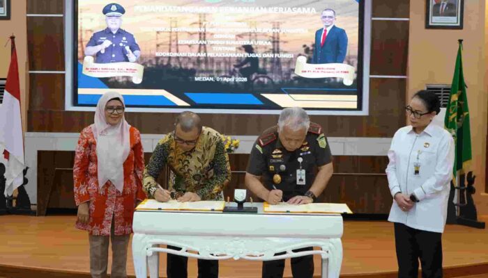 Kejati Sumut dan PLN UIP3BS Teken Kerja Sama Penanganan Hukum Perdata dan TUN