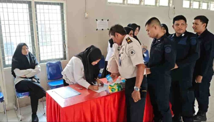 Peringatan Hari Bakti Pemasyarakatan ke-62  Sel Warga Binaan Lapas Lhokseumawe Dirazia dan Dites Urine