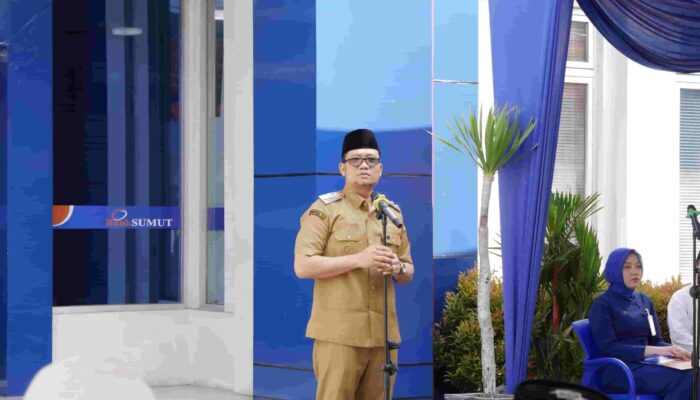 Wakil Wali Kota Tanjungbalai Berangkatkan 40 Calon Jamaah Haji Bank Sumut ke Asrama Haji Medan