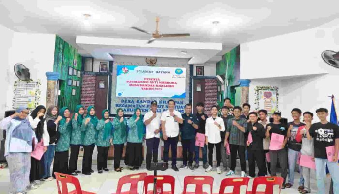 Bersama Lawan Narkoba, Kades Suparyo Rangkul Anak Muda Lewat Kegiatan Positif