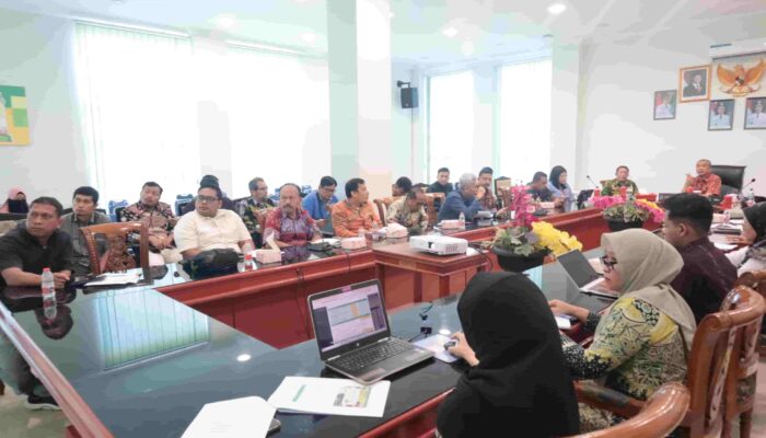 SEKDAKO TEBING TINGGI PIMPIN RAPAT KERJA TPID, BAHAS LANGKAH KONKRET PENGENDALIAN INFLASI